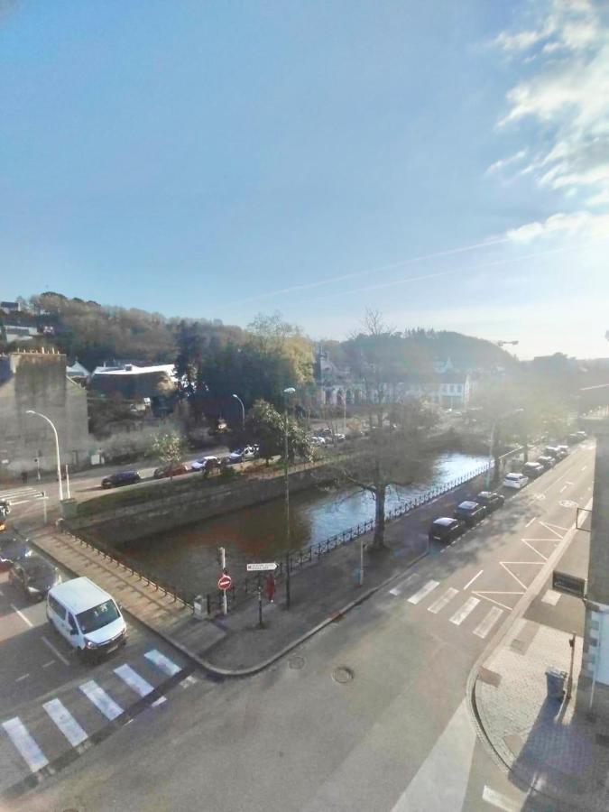 L'Aristide - Entre Gare Et Centre Ville - Vue Sur Les Quais 캥페르 외부 사진